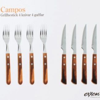 Grillbestikk - 4 personer - 1 sett
