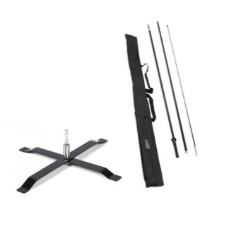 Stenger og Kryssfot til beachflagg M